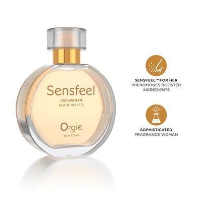 Женские духи с феромонами Orgie &ndash; Sensfeel for Woman (50 мл), цветочно-фруктовый аромат SX2186 фото