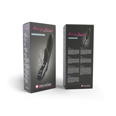 Вібратор-кролик з електростимуляцією Mystim Daring Danny eStim Black (м'ята упаковка!!!) SO2988-R фото