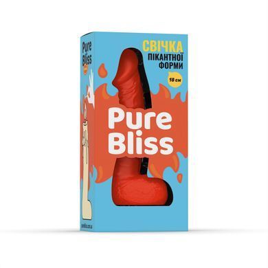 Свеча в виде члена Pure Bliss BIG Orange 18 см SX1653 фото