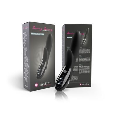 Вібратор-кролик з електростимуляцією Mystim Daring Danny eStim Black (м'ята упаковка!!!) SO2988-R фото