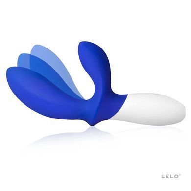 Массажер простаты LELO Loki Wave Federal Blue, 2 мотора, манящее движение + стимуляция промежности SX0707 фото