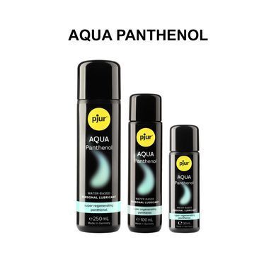 Смазка на водной основе pjur Aqua Panthenol 100 мл с пантенолом, уход и увлажнение PJ13610 фото