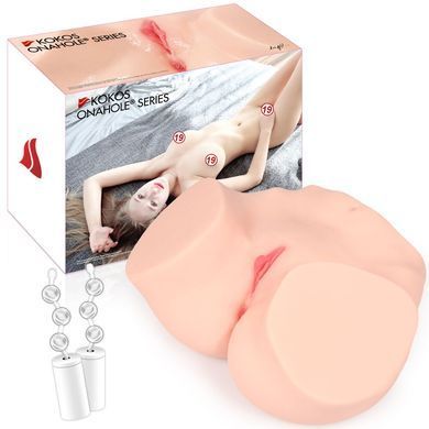 Мастурбатор Kokos 002 Hanna ONAHOLE Real Vagina 2WayPlus с вибрацией и массажем SX1434 фото
