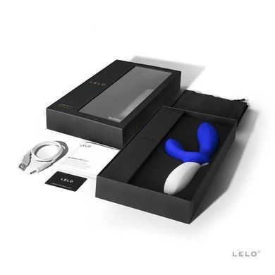 Массажер простаты LELO Loki Wave Federal Blue, 2 мотора, манящее движение + стимуляция промежности SX0707 фото