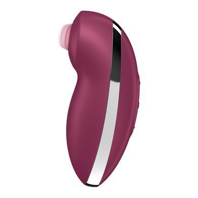 Вибростимулятор-пульсатор Satisfyer Tap & Climax 2 Red, эффект постукивания пальцем SX2185 фото