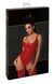 Боді Noir Handmade F352 Red powerwetlook body - M SX1976 фото 8