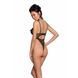 Эротическое боди с рисунком Passion LOVELIA BODY L/XL, black SO4753 фото 2