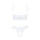 Еротичний комплект Obsessive Heavenlly 2-pcs cupless set M/L, відкриті груди, з доступом SO8176 фото 3