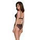 Комплект Passion AMBERLY SET black, XXL/XXXL, бралетт и трусики бразилиана SX0466 фото 2