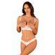 Еротичний комплект Obsessive Heavenlly 2-pcs cupless set M/L, відкриті груди, з доступом SO8176 фото 1