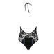 Боди с очень глубоким декольте Passion DARYL BODY XXL/XXXL, black EL14803 фото 6