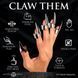 Набір кілець з кігтями Master Series Five-Piece Sensation Claw Rings - Silver (м'ята упаковка!!!) SX1191-R фото 9