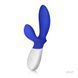 Массажер простаты LELO Loki Wave Federal Blue, 2 мотора, манящее движение + стимуляция промежности SX0707 фото 1
