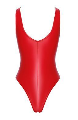 Боди Noir Handmade F352 Red powerwetlook body - L SX1975 фото