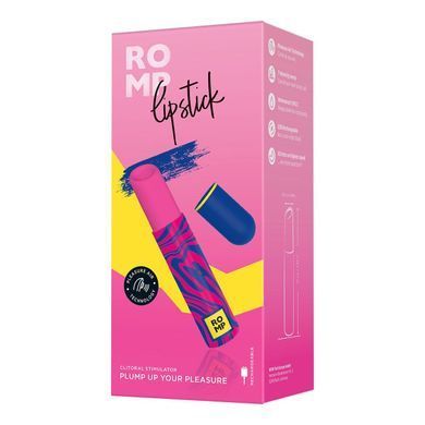 Вакуумный клиторальный стимулятор-помада Romp Lipstick, 7 уровней интенсивности SX0539 фото
