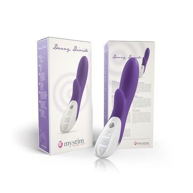 Вибратор-кролик Mystim Danny Divido Purple с глубокой вибрацией, 2 мотора SO3465 фото