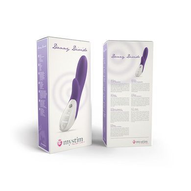 Вибратор-кролик Mystim Danny Divido Purple с глубокой вибрацией, 2 мотора SO3465 фото