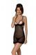 Эротический пеньюар Passion MARINA CHEMISE, L/XL, black SO9723 фото 1