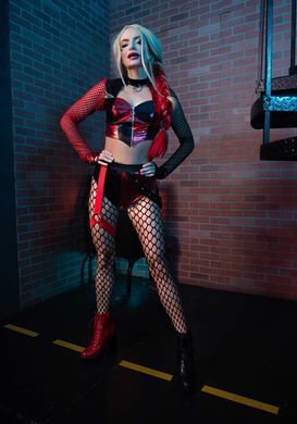 Эротический костюм Leg Avenue Crime Spree Sweetie Costume L, топ, шорты SO9206 фото