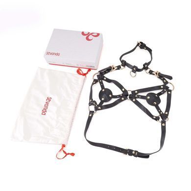 Портупея на груди LOCKINK SEVANDA Queen Chest Harness with Removable Bra SX0873 фото