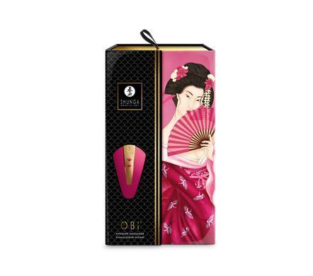 Клиторальный вибратор Shunga Obi Raspberry SO6897 фото