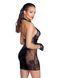 Платье Noir Handmade F238 Short tulle dress with powerwetlook inserts, 3XL SX0132 фото 2