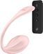 Смарт-виброяйцо Satisfyer Ribbed Petal Connect App Rose, управление со смартфона, пульт ДУ SX1222 фото 2