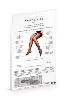 Панчохи Anne De Ales ALEXIA T1 Black SO4707 фото