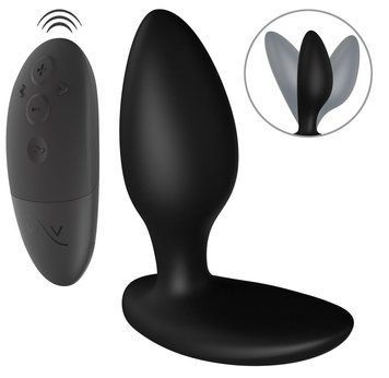 Анальная смарт-вибропробка We-Vibe Ditto+ Satin Black с пультом ДУ SX2147 фото