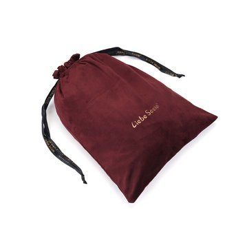 Бархатный мешочек для хранения игрушек Liebe Seele Wine Red Large Storage Bag Oblong, 34х45 см SO9468 фото