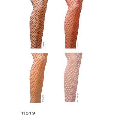 Колготки в сеточку без выделенных трусиков Passion TI019 типа Кабаретка 3/4 (fishnet), nero PS23204 фото