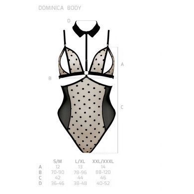 Боди Passion DOMINICA BODY XXL/XXXL, beige SO8426 фото