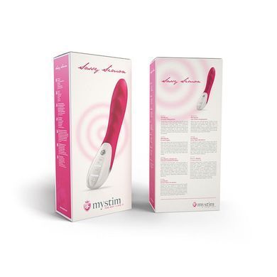 Мощный вибратор Mystim Sassy Simon Pink с двумя моторами и стимулирующим рельефом SO3467 фото