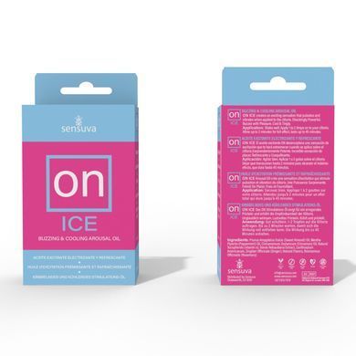Збуджувальні краплі для клітора Sensuva &ndash; ON Arousal Oil for Her Ice (5 мл) охолоджувальні, до 30 хвилин SO3167 фото
