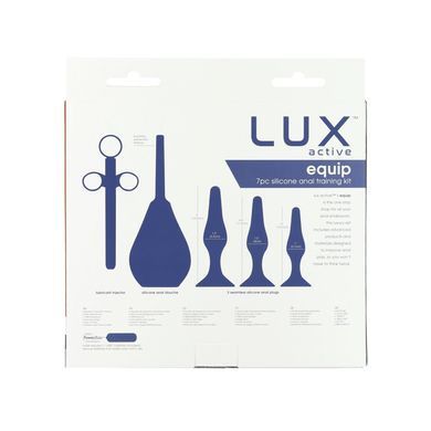 Набор анальных игрушек для новичков Lux Active &ndash; Equip &ndash; Silicone Anal Training Kit SO5570 фото
