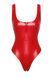 Боді Noir Handmade F352 Red powerwetlook body - 3XL SX1980 фото 6