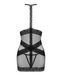 Полупрозрачная сорочка с открытой грудью Obsessive Lacrisia chemise M/L, черная, с чокером SO7287 фото 5
