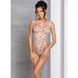 Эротическое боди с рисунком Passion LOVELIA BODY L/XL, white SO4756 фото 3