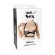 Кожаная портупея Art of Sex - Melani Leather harness, Черная XS-M SO8298 фото 4