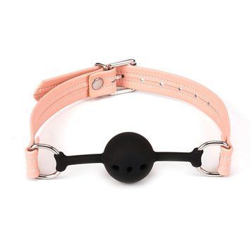 Кляп Liebe Seele Dark Candy Pink Ball Gag SX1658 фото