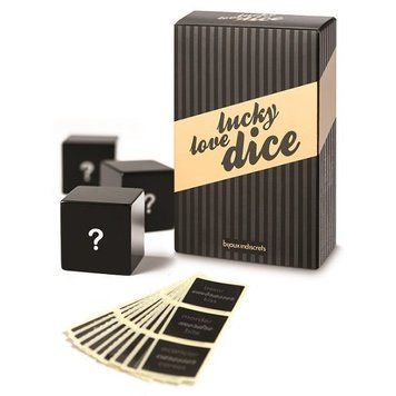 Гральні кубики Bijoux Indiscrets Lucky Love Dice (м'ята упаковка!!!) SO2913-R фото