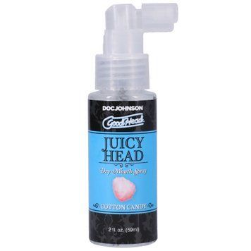 Зволожувальний спрей оральний Doc Johnson GoodHead &ndash; Juicy Head Dry Mouth Spray &ndash; Cotton Candy 59мл SO6070 фото