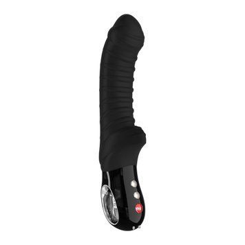 Вибратор для точки G Fun Factory TIGER black, ребристый, подходит для анальной стимуляции SX0930 фото