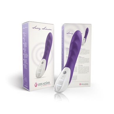 Мощный вибратор Mystim Sassy Simon Purple с двумя моторами и стимулирующим рельефом SO3468 фото