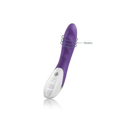 Мощный вибратор Mystim Sassy Simon Purple с двумя моторами и стимулирующим рельефом SO3468 фото
