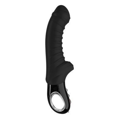 Вибратор для точки G Fun Factory TIGER black, ребристый, подходит для анальной стимуляции SX0930 фото