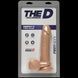 Фаллоимитатор Doc Johnson The D - Perfect D - 7 Inch With Balls - FIRMSKYN, диаметр 4,5см SO2822 фото 2