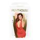 Мини-платье Penthouse - Heart Rob Red S/M, хомут, глубокое декольте, миниатюрные стринги SO5264 фото 3