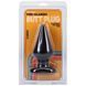 Анальна пробка Doc Johnson Smooth Classic Large - Black, макс. діаметр 5,7 см SO2781 фото 2