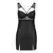 Бебі-дол з еко-шкіри та мережива Passion LOONA CHEMISE XXL/XXXL, black SO5360 фото 5